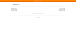 Desktop Screenshot of jambonline.org